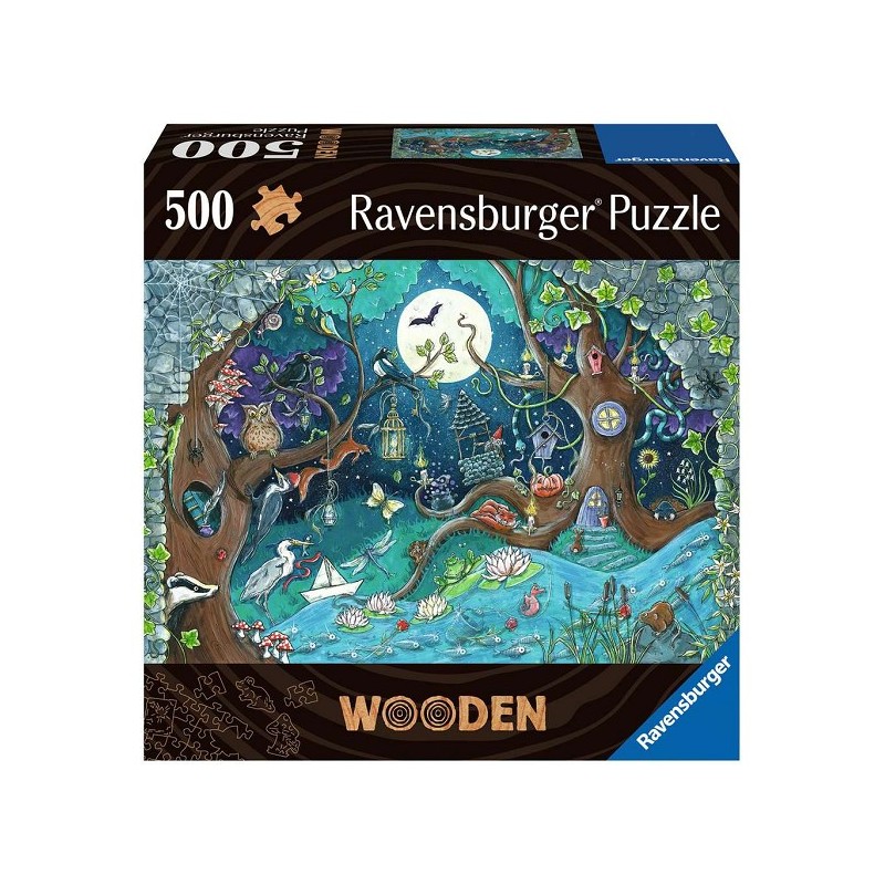 Ravensburger Puzzle en bois Fantasy 500 pièces