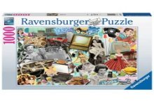 Ravensburger De jaren 50 puzzel 1000 stukjes