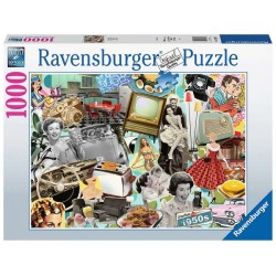 Ravensburger De jaren 50 puzzel 1000 stukjes