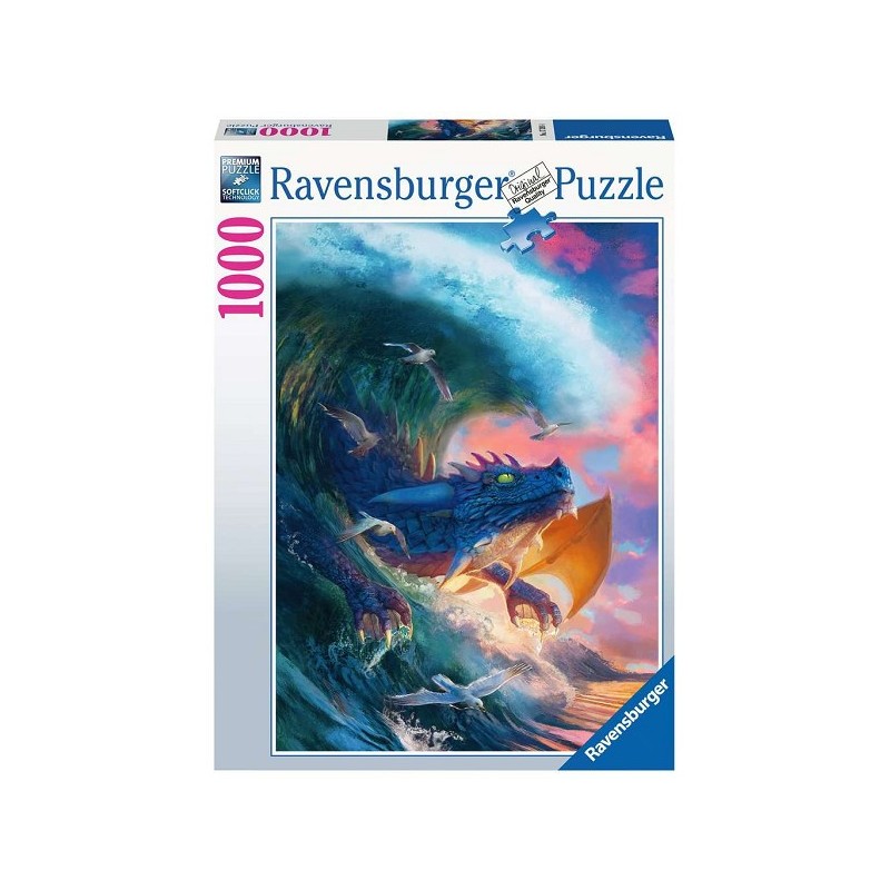 Ravensburger puzzle course de dragons 1000 pièces