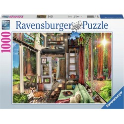 Ravensburger Tiny House in Redwood Forest puzzel 1000 stukjes