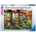 Ravensburger Puzzle Maison de thé dans un jardin japonais 1000 pièces