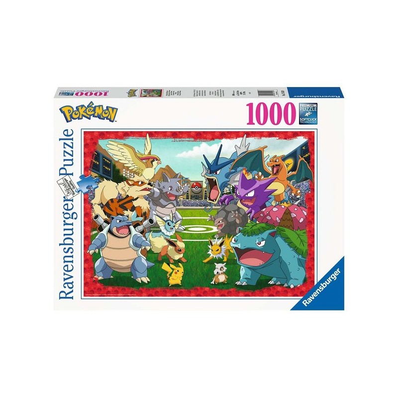 Ravensburger Puzzle Confrontation entre Pokémon 1000 pièces