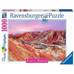 Ravensburger Rainbow Mountains, Chine puzzle 1000 pièces