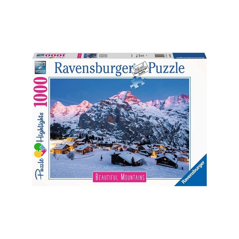 Ravensburger Oberland bernois, Mürren puzzle 1000 pièces
