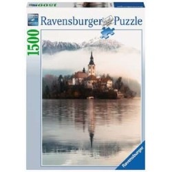 Ravensburger L'île aux vœux, Bled, Slovénie puzzle 1500 pièces