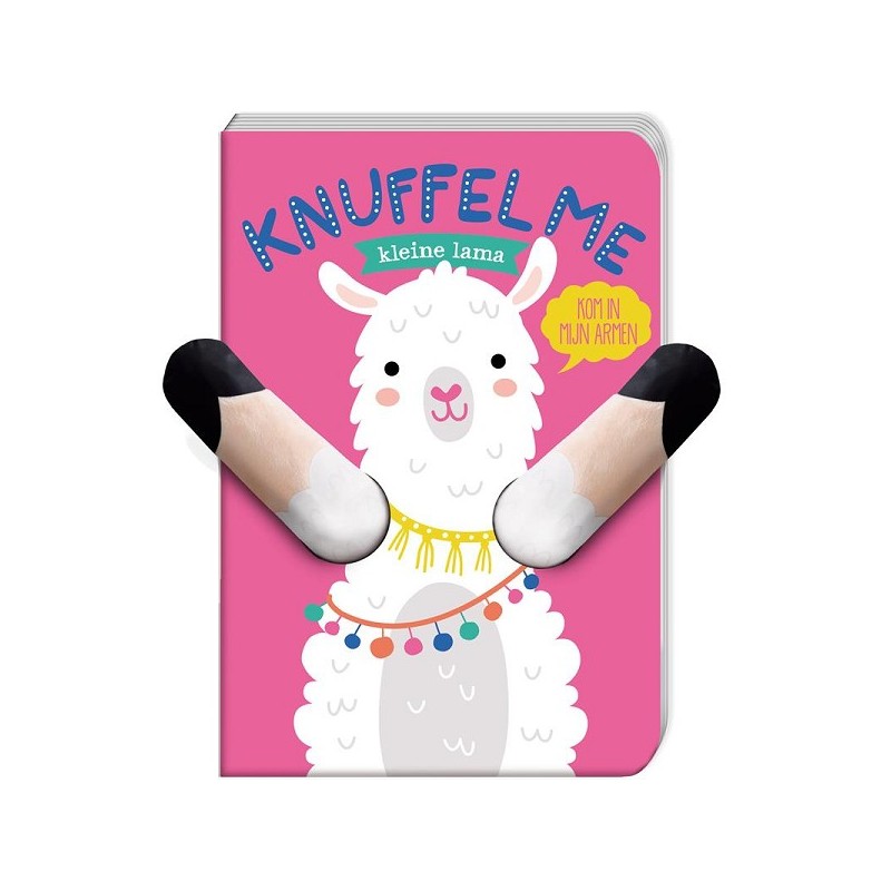 Boekje Knuffel Me - Kleine Lama