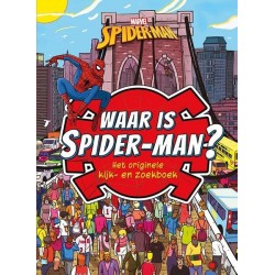 Deltas Marvel Waar is Spider-man? Het originele kijk- en zoekboek