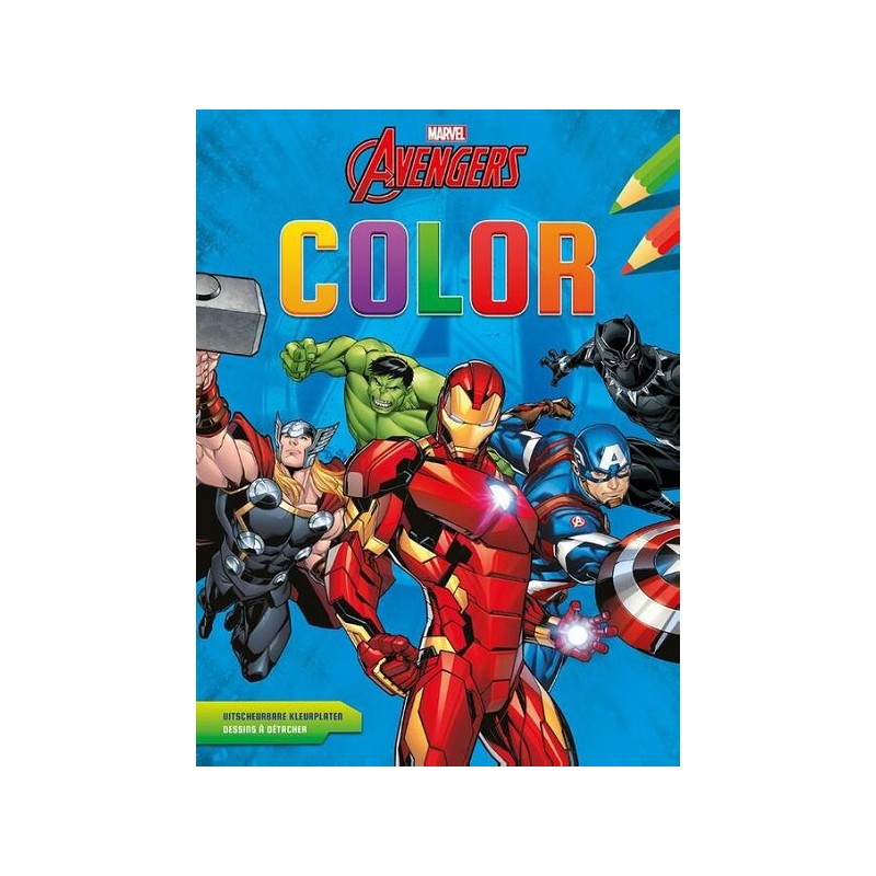 Deltas Marvel Avengers Color kleurblok