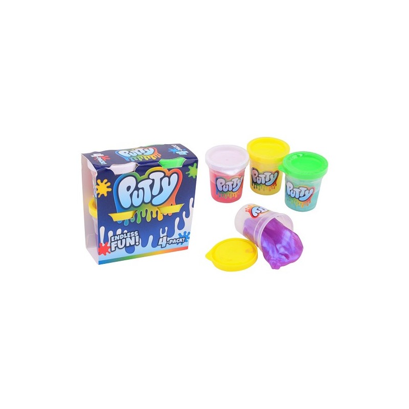 John Toy Putty slime 4-pack