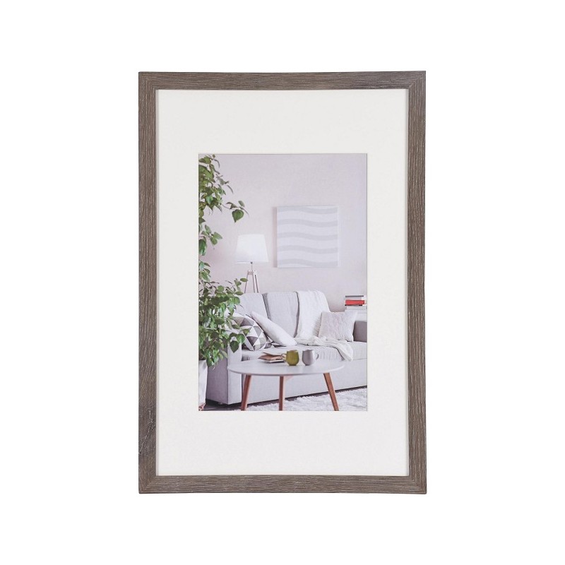 Henzo Cadre photo Moderne 30x45cm gris foncé