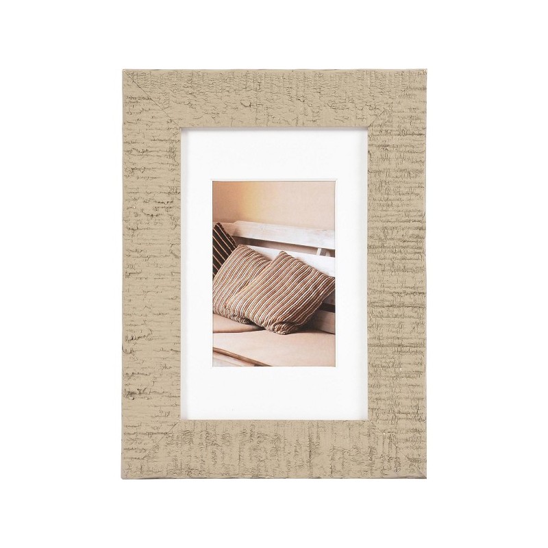 Henzo Cadre photo Bois Flotté 10x15cm beige