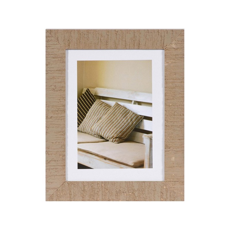 Henzo Cadre photo Bois Flotté 15x20cm beige