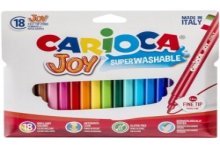 Feutres Carioca Joy 18 pièces dans un étui en carton