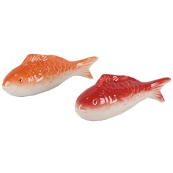 Poisson flottant 16cm2 types de rouge ou orange