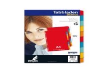 Kangaro Tabblad A4 blanco karton 180 grams assorti 23-gaats 10-delig