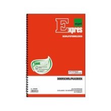 Copie livre de caisse A4 2x50bl + spirale pack de 2 pièces