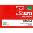 Carnet de coupons A6 carbone un paquet de 2x50 feuilles de 5 livrets