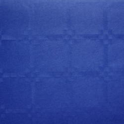 Damast tafelkleed papier ROL 118cmx8m donkerblauw