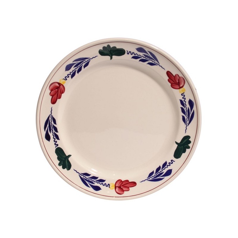 Boerenbont Assiette plate Ø27cm pack de 6 pièces en faïence