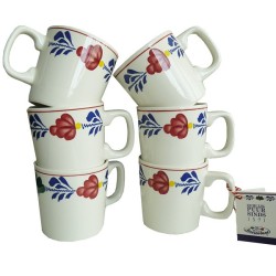 Boerenbont Mug Roeland 200ml boîte de 6 pièces de poterie