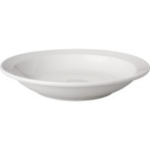 Mammoet Assiette creuse Budgetline 21,5 cm bord étroit porcelaine blanc (lot de 6)