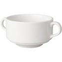 Mammoet Bol à soupe Budgetline 300ml porcelaine blanche lot de 6 pièces dia.10,5cm