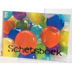 Schetsboek ballon 297x420 pak a 5 stuks