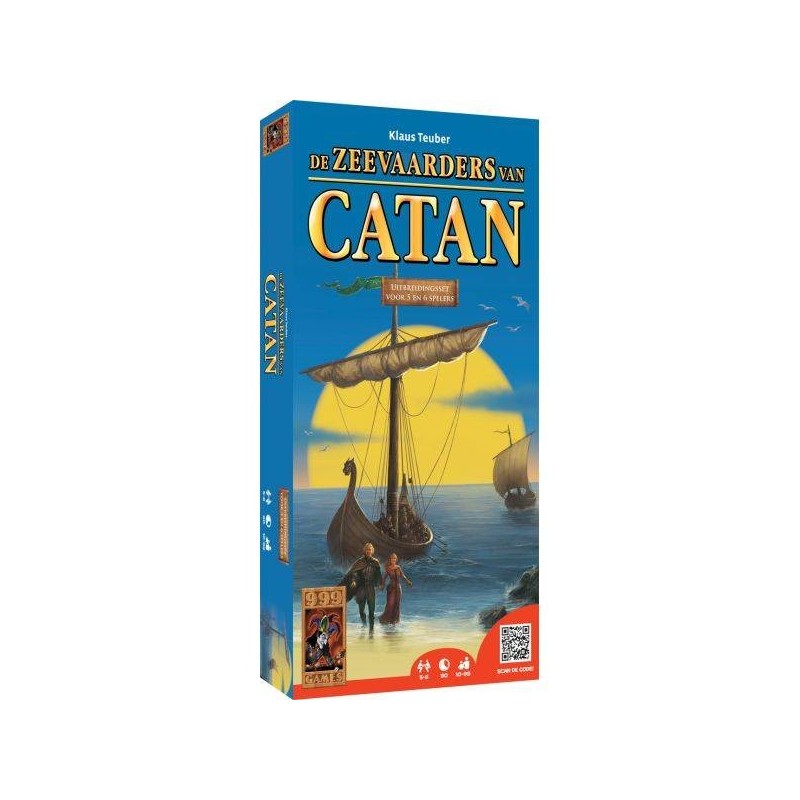 999 Games Zeevaarders van Catan uitbreidingsset voor 5-6 spelers