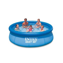 Intex zwembad easyset inlcusief filterpomp 305x76 cm inclusief 12V filterpomp