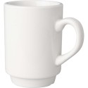 Mammoet Automatenmug Budgetline porcelaine 190ml blanc (lot de 12) dia6,5xh9cm