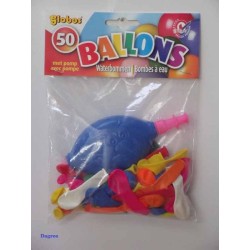 Ballons à eau Globos avec pompe. boite a15 sachet a 50 ballons + pompe