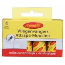 Aeroxon vliegenklevers/vliegenvangers a 4 stuks