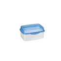 Sunware Club Cuisine koekdoos 3,5 liter transp/blauw 12x24x17cm