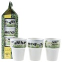 Wiebe van der Zee Coffret cadeau 3 tasses à lait de vache 260ml porcelaine