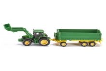 Siku 1843 JD John Deere avec remorque