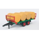 Bruder Balentransporter met 8 strobalen