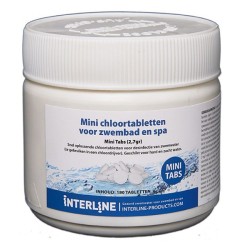 Interline chloortabletten Mini Tabs 180stuks