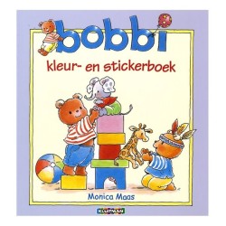 Kluitman Bobbi livre de couleurs et d'autocollants