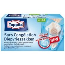 Sacs de congélation Toppits 6 litres paquet de 20 pièces