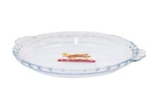 Arcuisine ronde glazen  bakvorm met grepen 22cm