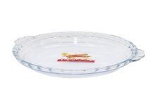 Moule à pâtisserie rond en verre avec anses Arcuisine 22cm