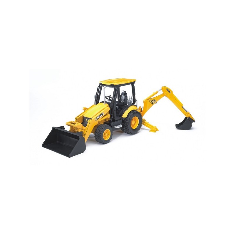 Bruder JCB midi CX laadschop met baggerkraan