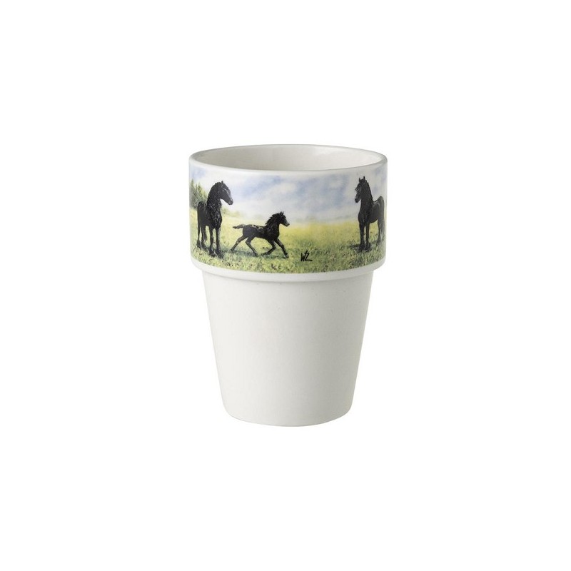 Wiebe van der Zee Tasse à lait We Feel boîte de 6 pièces Ø7,5 cm 260ml porcelaine