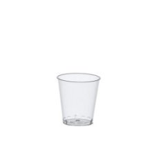 Papstar 40 verres à shot jetables en plastique de 4 cl