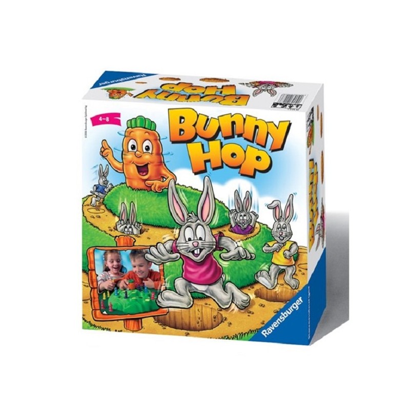 Jeu de mémoire et de réaction Ravensburger Bunny Hop.