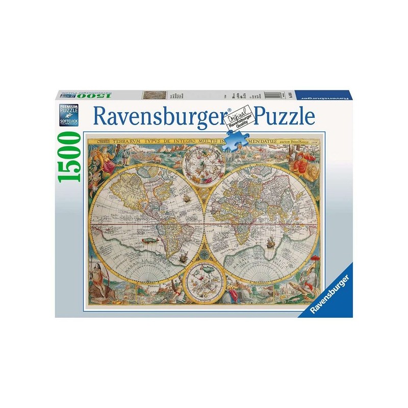 Ravensburger puzzle Carte historique 1500pcs