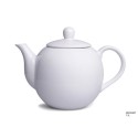 Théière blanche 1,1 l en porcelaine