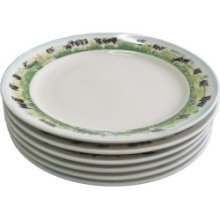 Wiebe van der Zee assiette rurale plate Ø21cm pack de 6 pièces en porcelaine