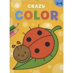 Deltas  Crazy Color (3-4jr) Kleurboek